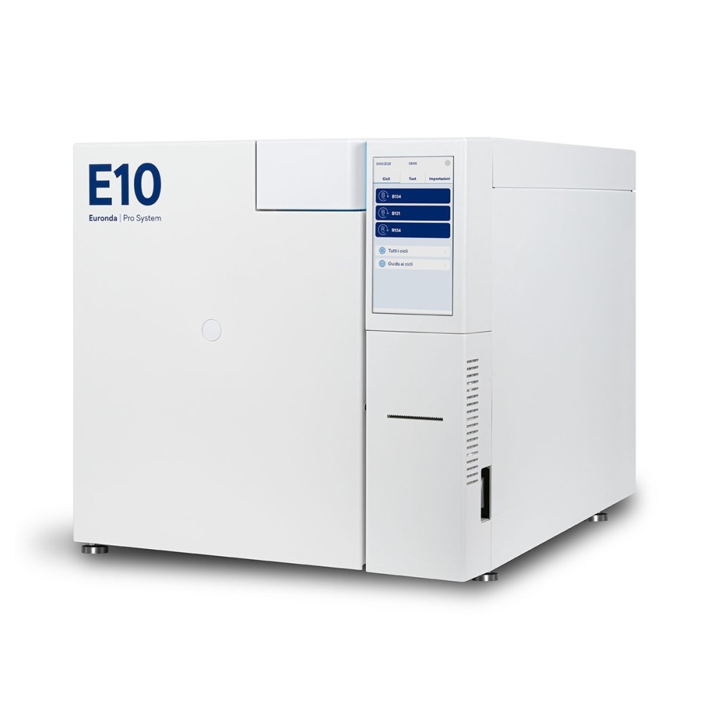 Autoclave Euronda E10 24L Clase B | Trazabilidad y WiFi