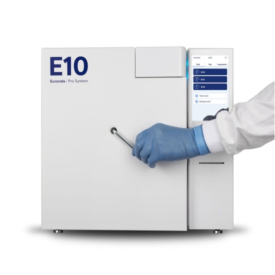 Autoclave Euronda E10 24L Clase B | Trazabilidad y WiFi