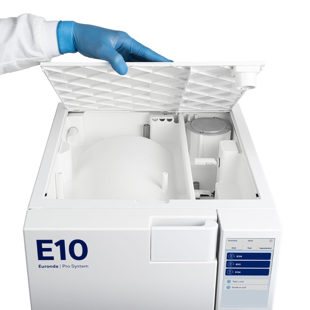 Autoclave Euronda E10 24L Clase B | Trazabilidad y WiFi