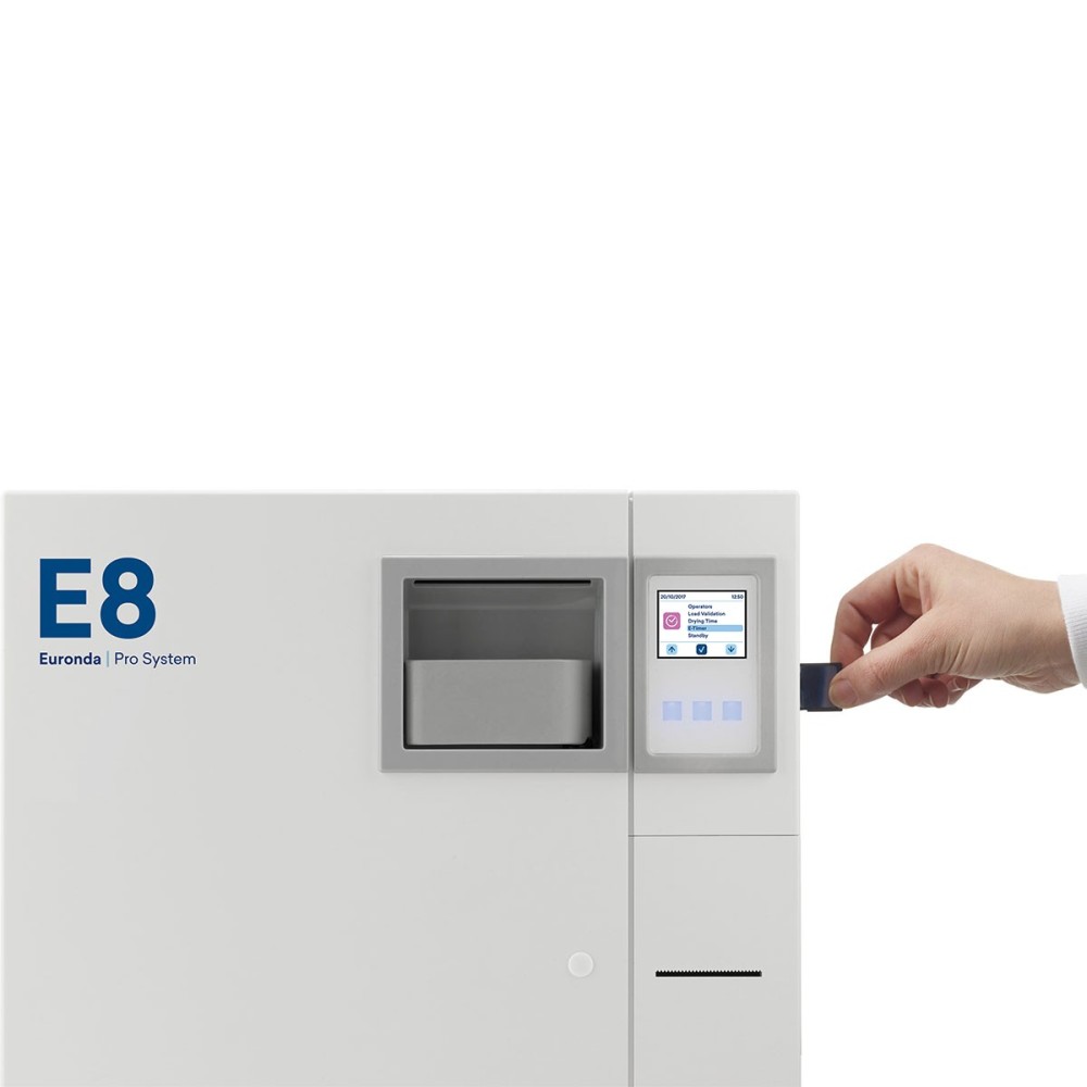 Autoclave Euronda E8 24L Clase B | Fiable y trazable