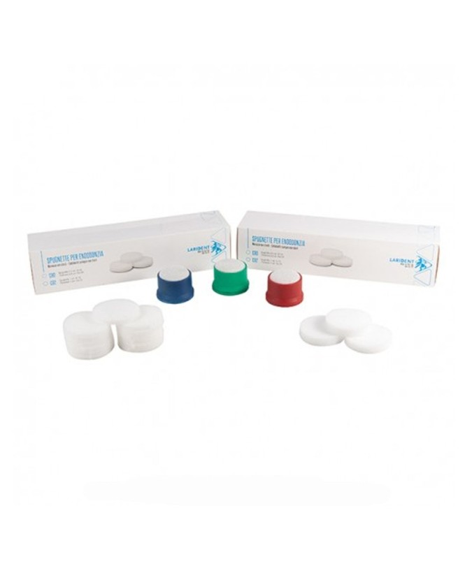 ESPONJAS ENDODONTICAS LARIDENT 1cm. DIAM. 25u.