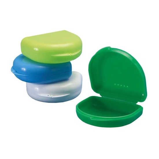 CAJA P/ORTODONCIA AZUL PEQUEÑA 25u.
